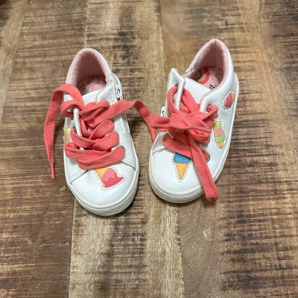 Zara little girl baby sneakers